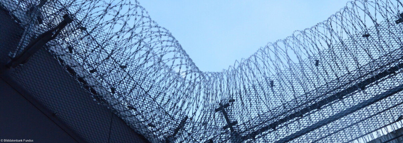 Stacheldraht Gefängnis