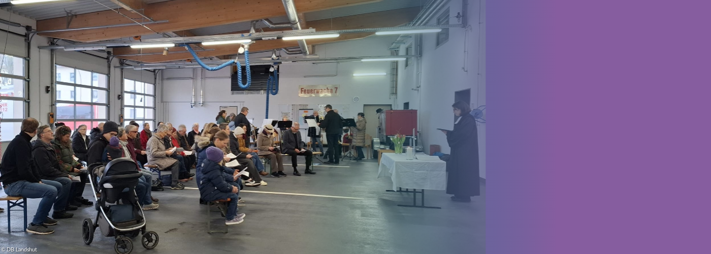 Gottesdienst in der Feuerwache